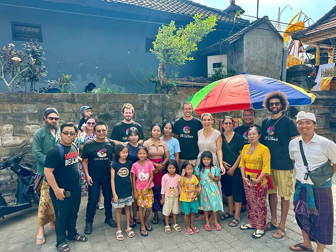 Circles Visionaries Visit Bali Vendors